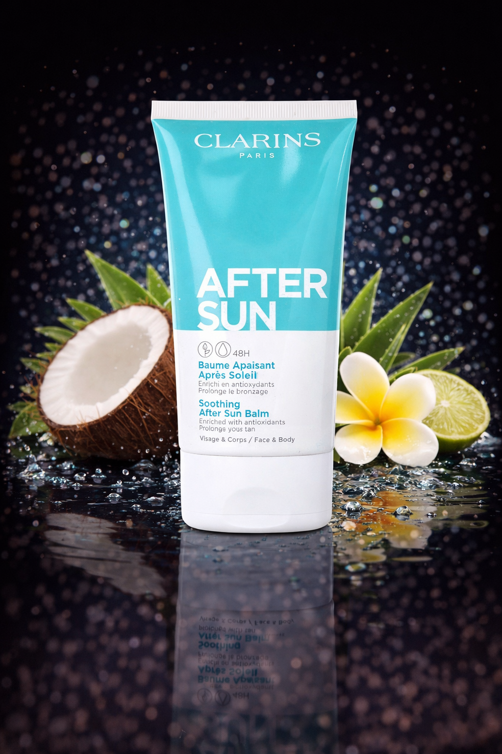 Clarins women After Sun Soothing After Sun Balm - For Face & Body 150ml/5oz