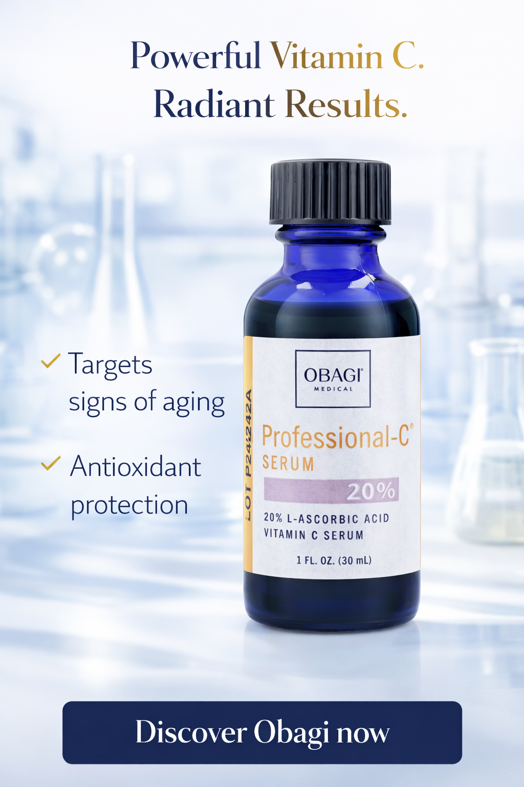 Obagi women Professional C Serum 20% 1oz 30ml