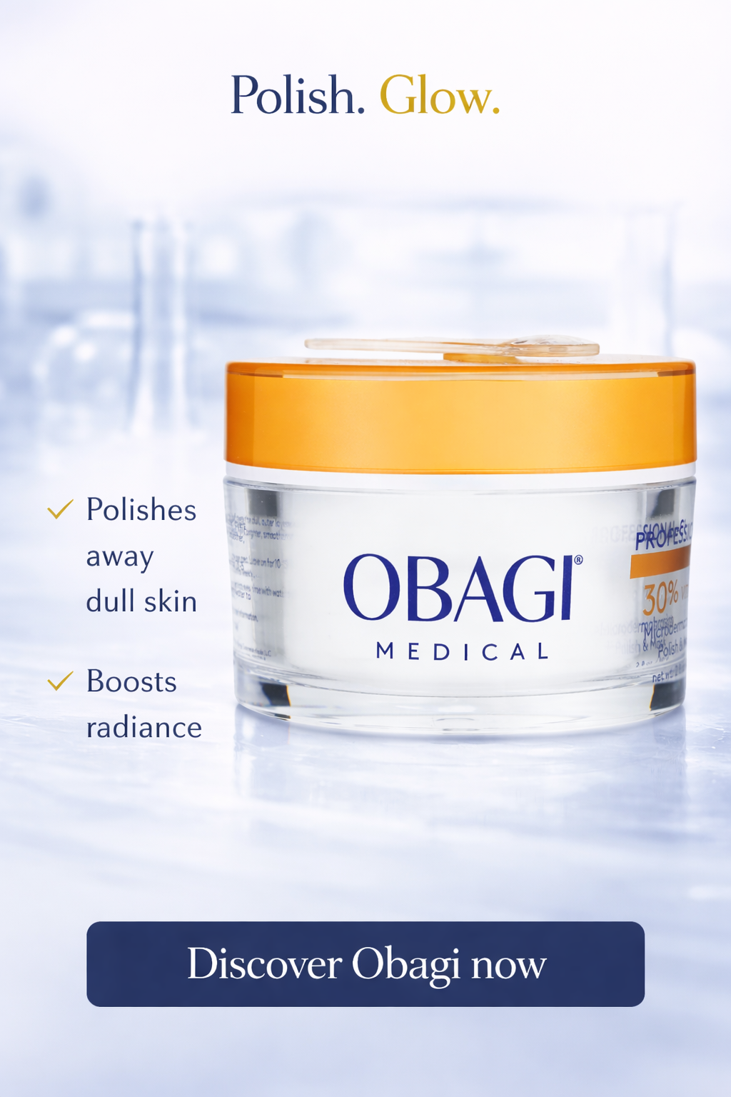 Obagi women Professional-C 30% L-Ascorbic Acid Microdermabrasion Polish + Mask --2.8 oz