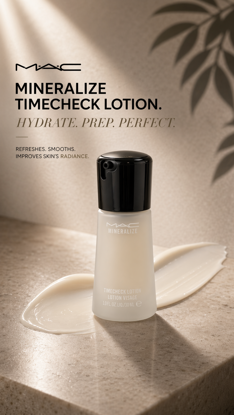 Mac women Mineralize Timecheck Lotion 30ml/1oz