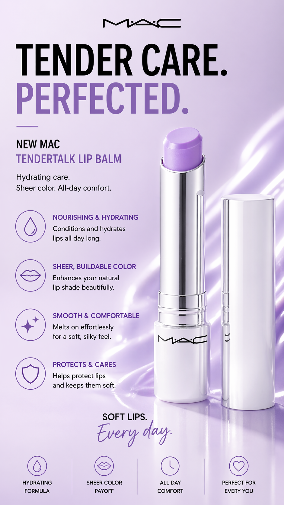 Mac women Tendertalk Lip Balm Vibe 3g/0.1oz