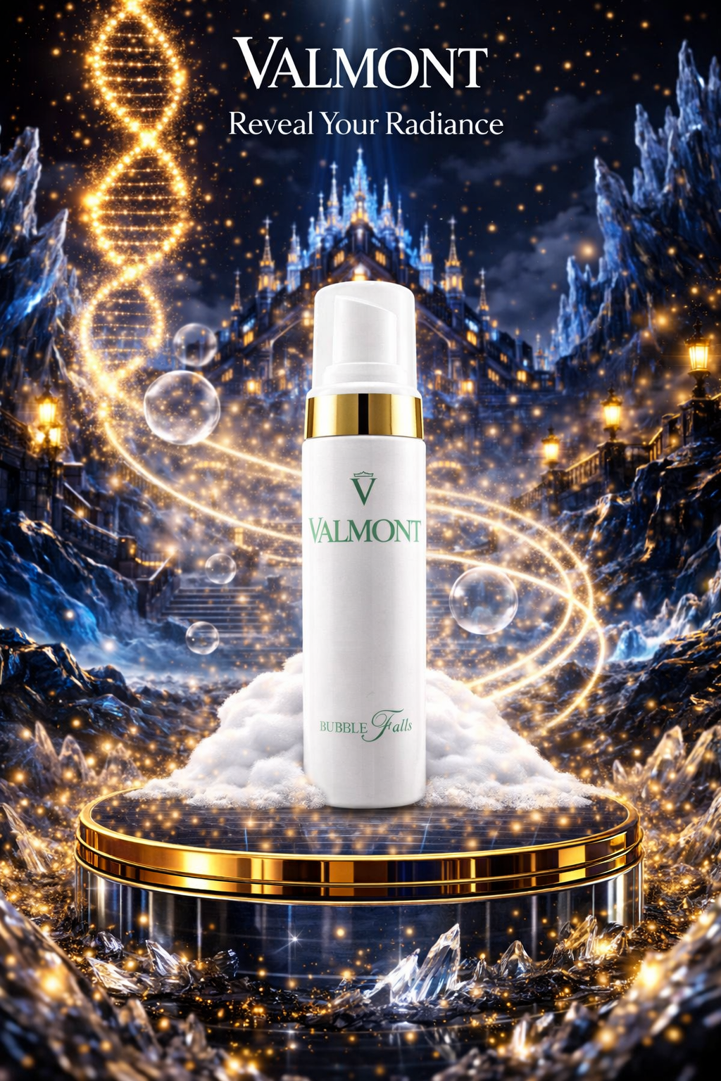 Valmont Purity Bubble Falls (Cleansing & Balancing Face Foam) 150ml/5oz