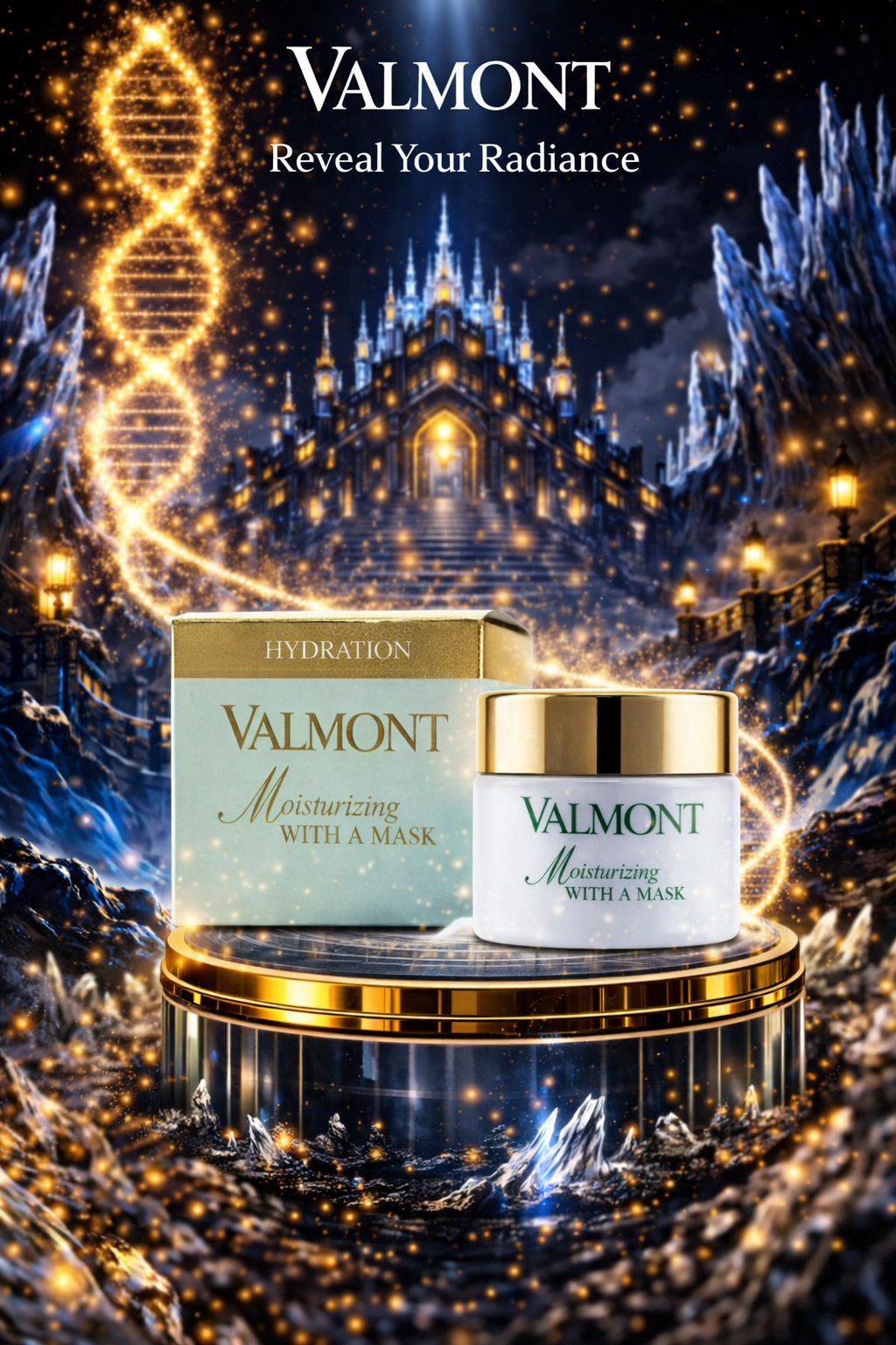 Valmont Moisturizing With A Mask (Instant Thirst-Quenching Mask) 50ml/1.7oz