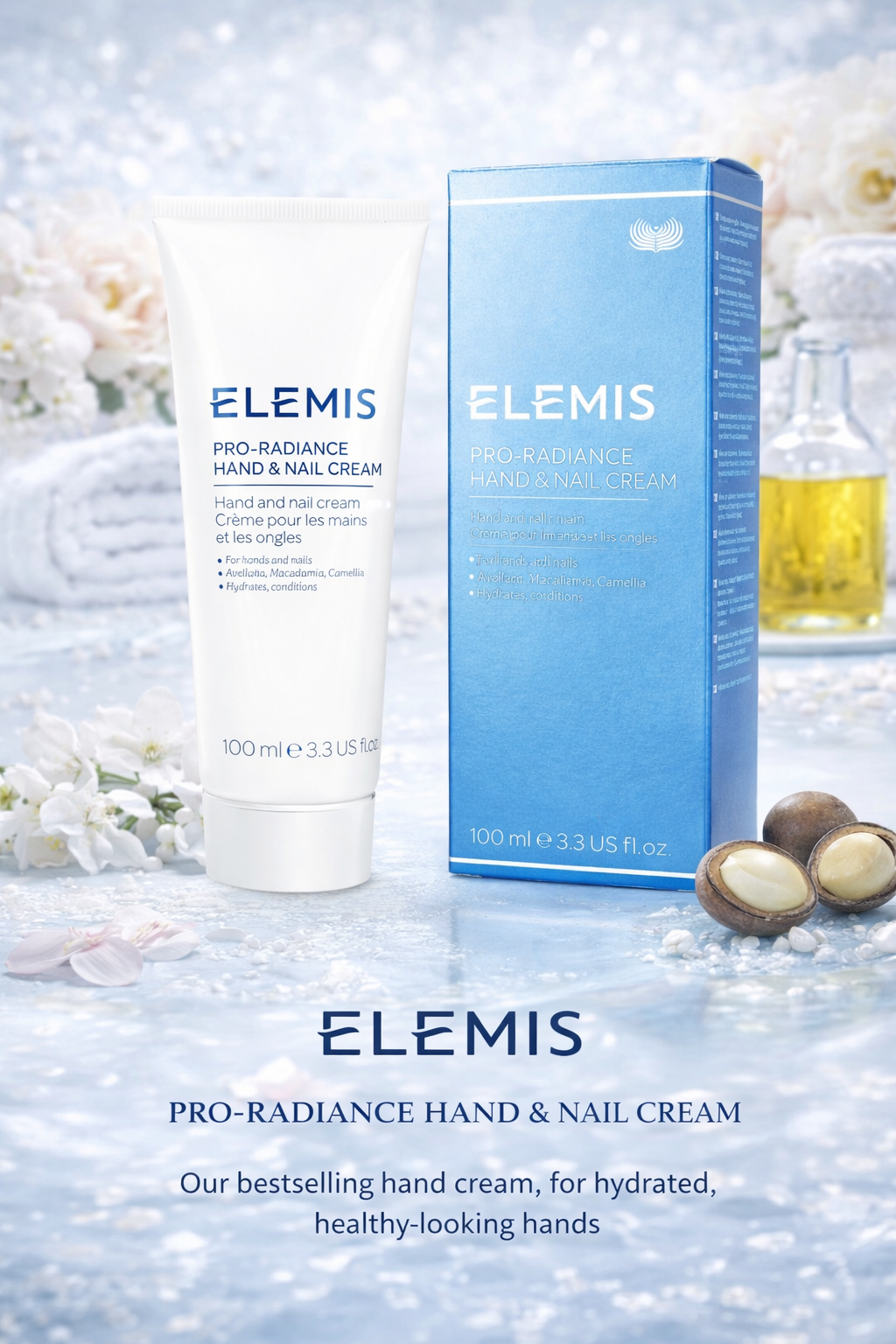 Elemis women Pro-Radiance Hand & Nail Cream 100ml/3.3oz