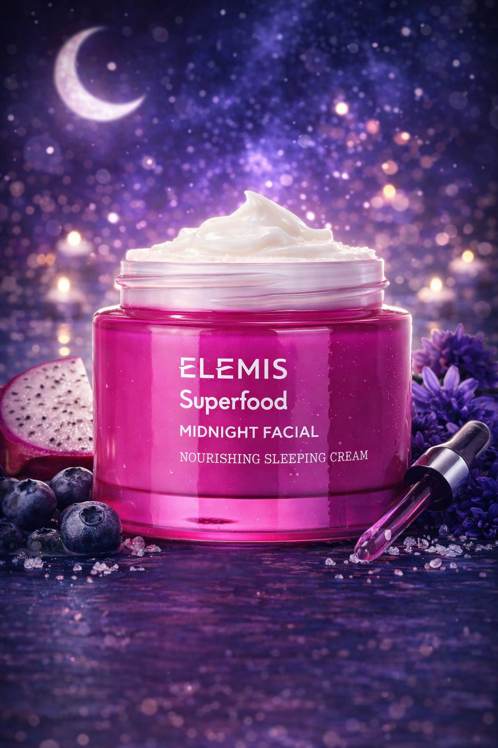 Elemis women Superfood Midnight Facial Nourishing Sleeping Cream 50ml/1.6oz