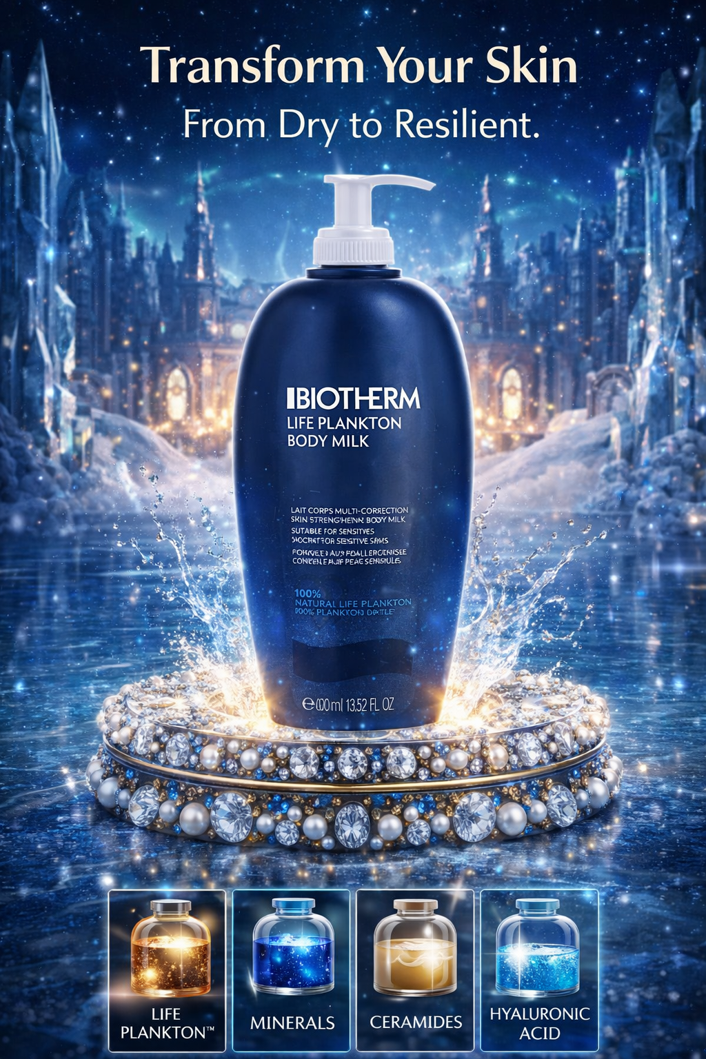 Biotherm Body Milk Life Plankton Multi-Corrective Body Milk 400ml/13.52oz