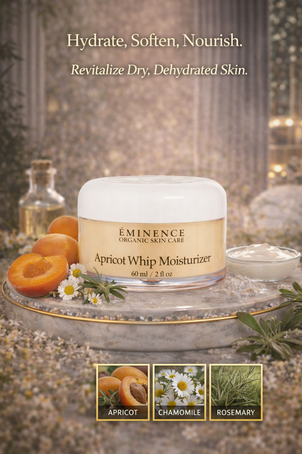 Eminence women Apricot Whip Moisturizer (Normal & Dehydrated Skin) 248ml/8.4oz