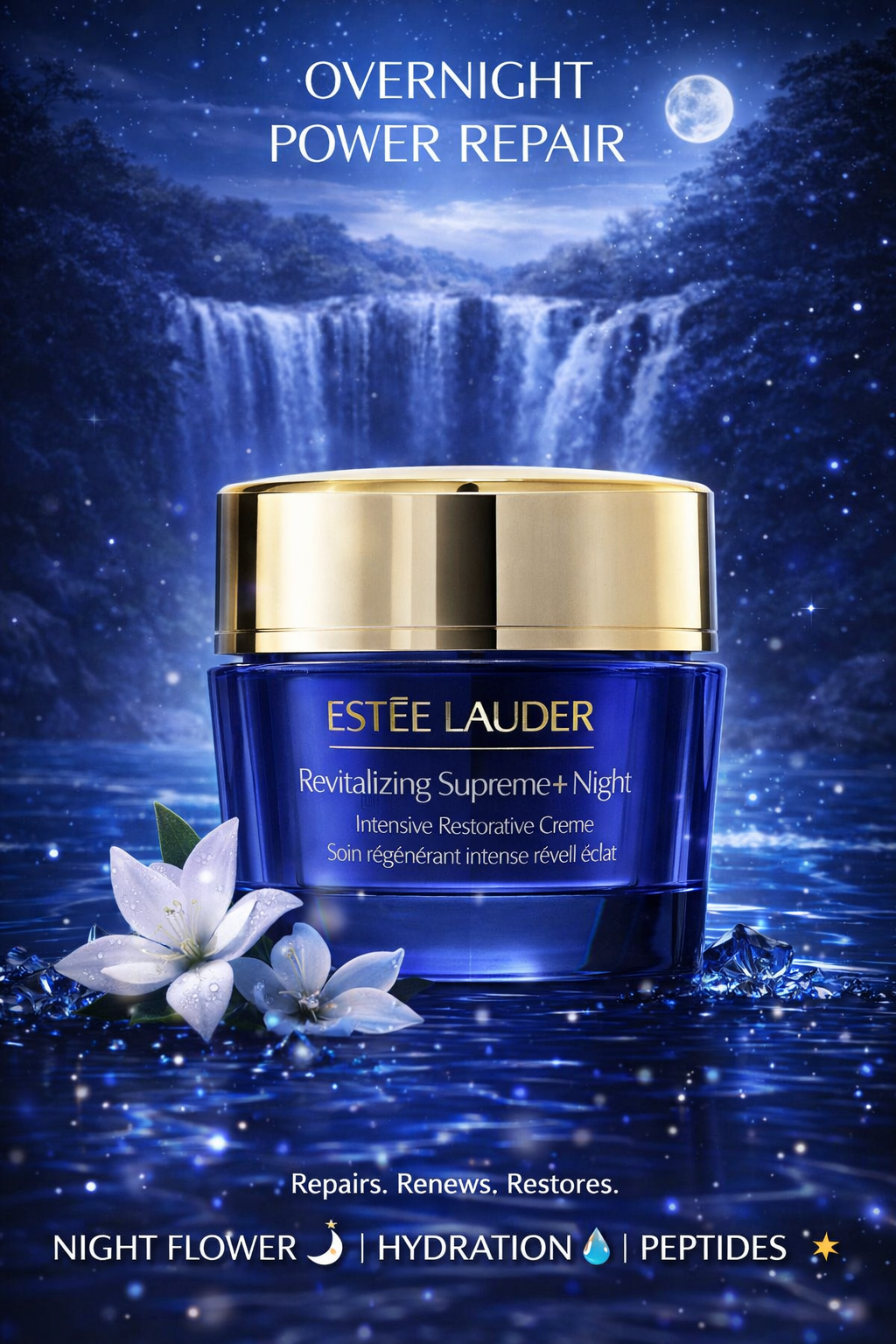 Estee Lauder women Revitalizing Supreme + Night Intensive Restorative Creme 50ml/1.7oz