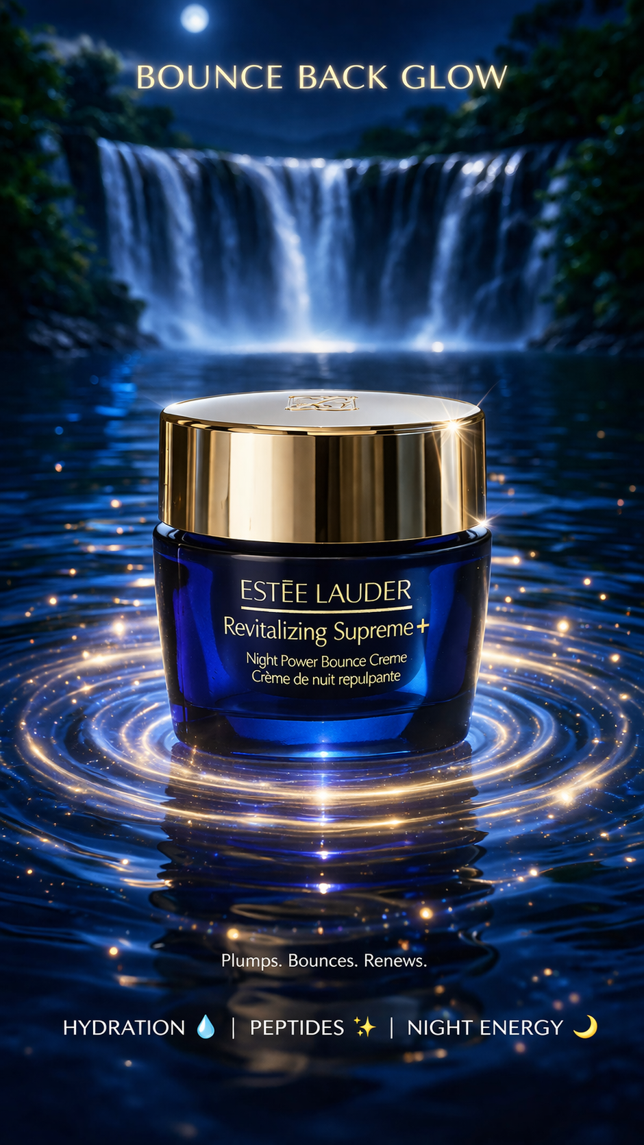 Estee Lauder women Revitalizing Supreme Night Power Bounce Cream 50ml/1.7oz