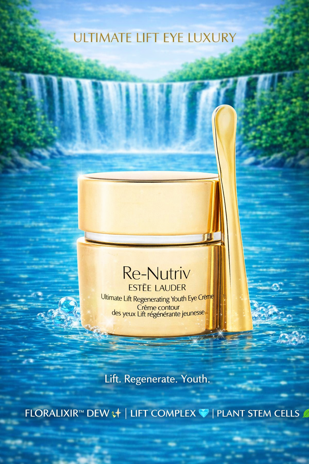 Estee Lauder women Re-Nutriv Ultimate Lift Regenerating Youth Eye Creme 15ml/0.5oz