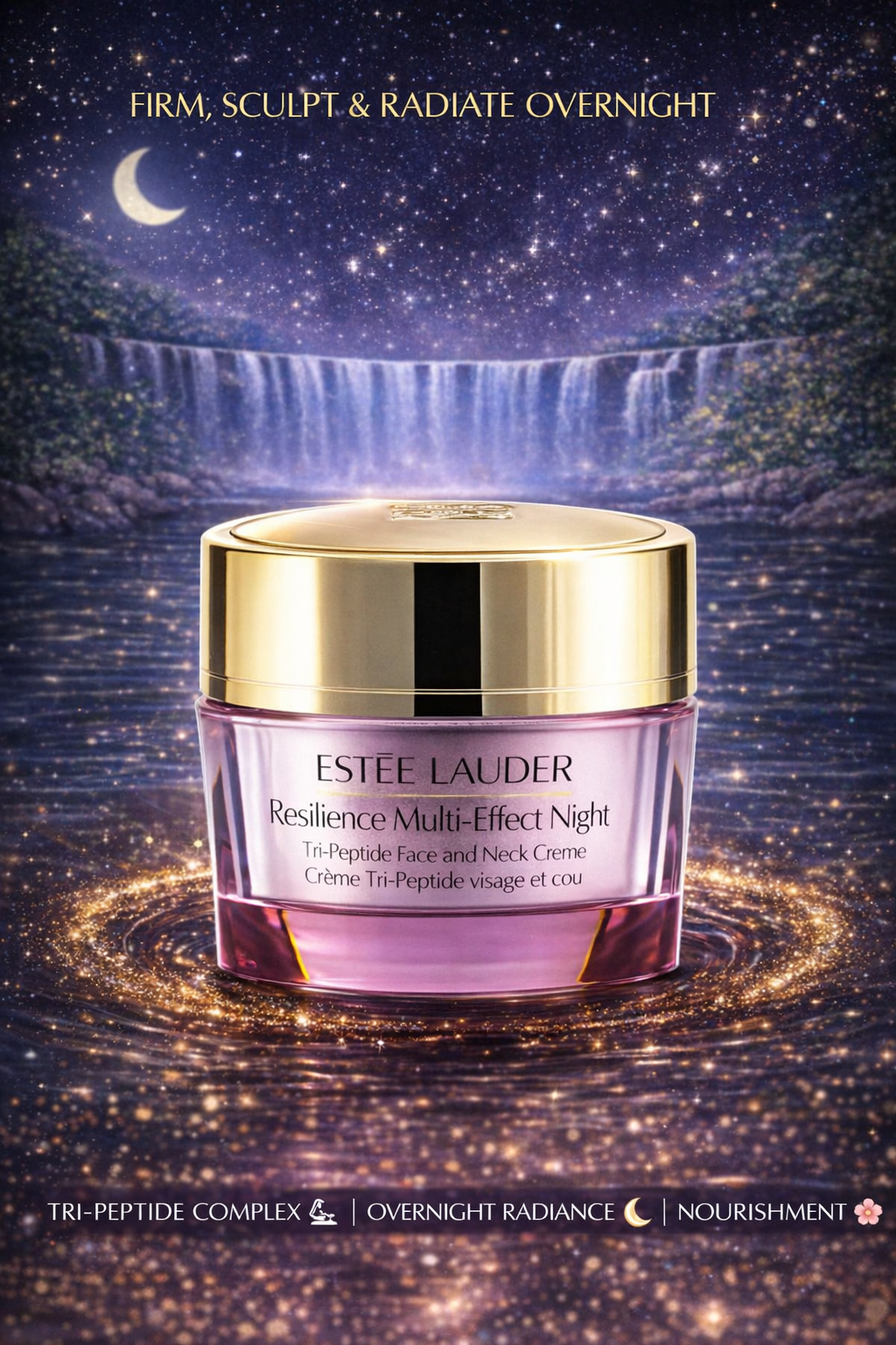 Estee Lauder women Resilience Multi-Effect Tri-Peptide Night Face And Neck Creme (All Skin Types) 50ml/1.7oz