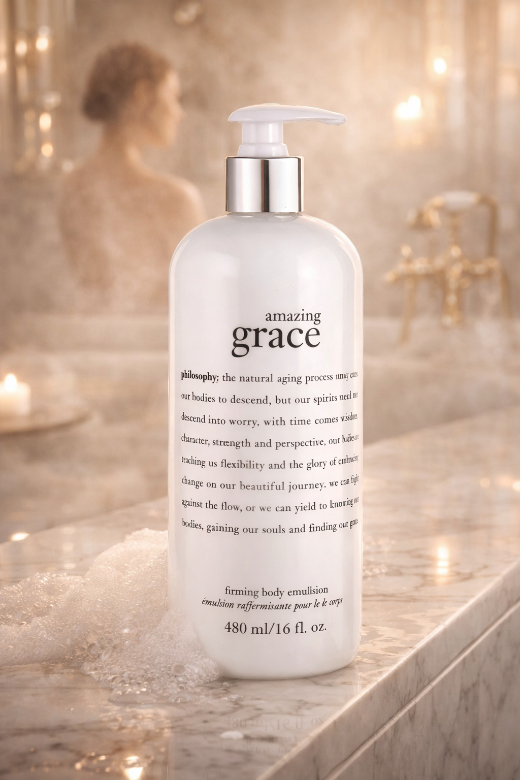 Philosophy women Amazing Grace Firming Body Emulsion (W/Pump) -- 473ml/16oz