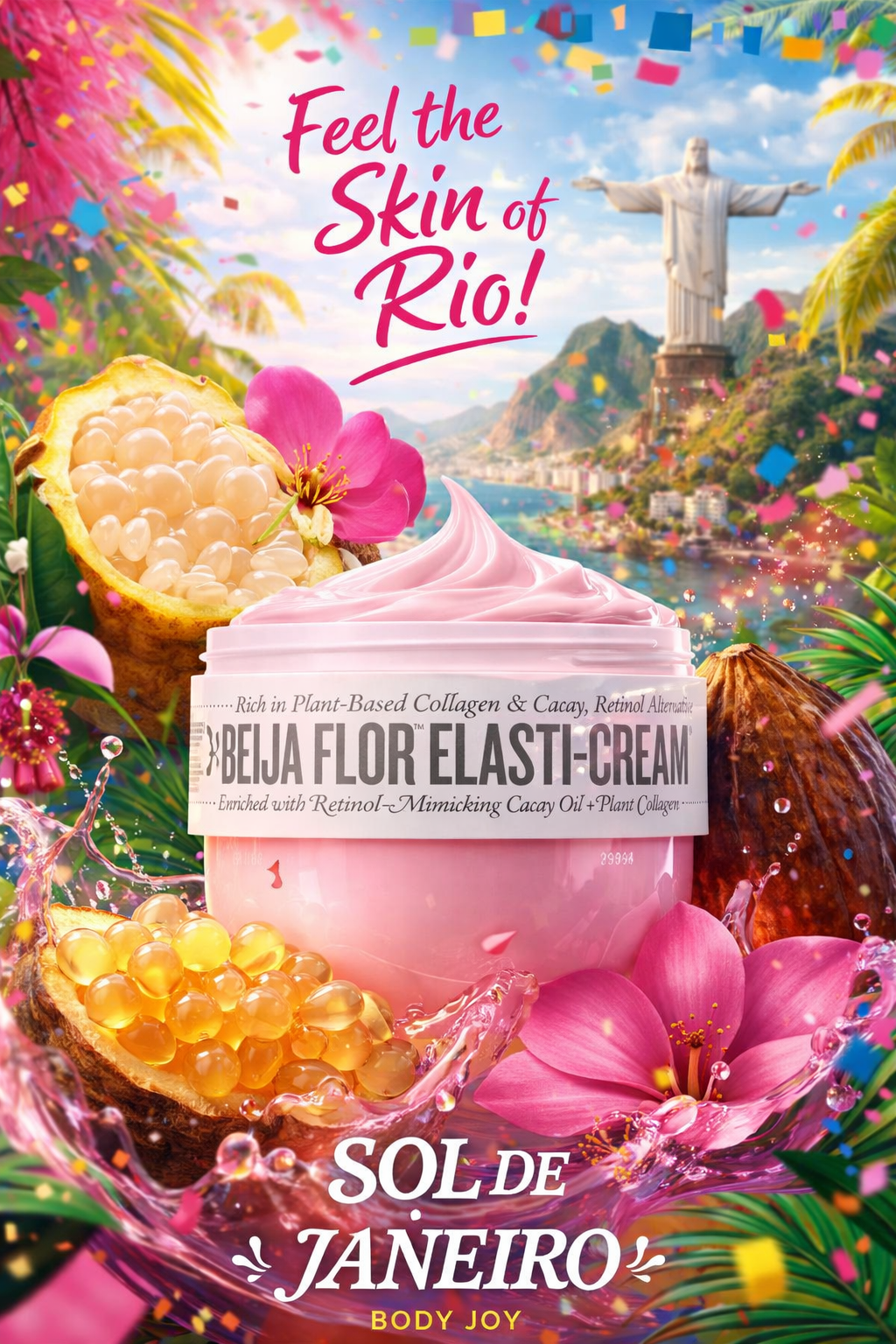 Sol De Janeiro women Beija Flor Elasti Cream 240ml/8oz
