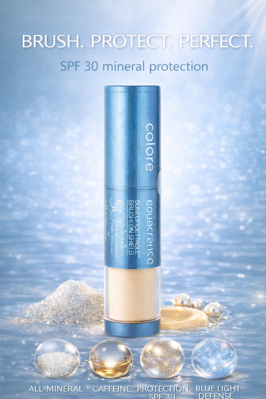 Colorescience women Sunforgettable Total Protection Brush-On Shield Spf 30 # Glow 4.3g/0.15oz