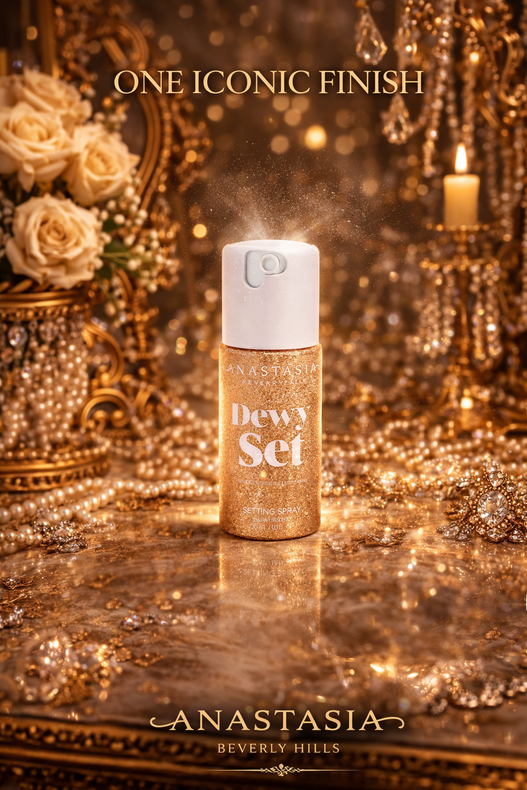 Anastasia Beverly Hills Women Mini Dewy Set Setting Spray Coconut Vanilla 30ml/1oz