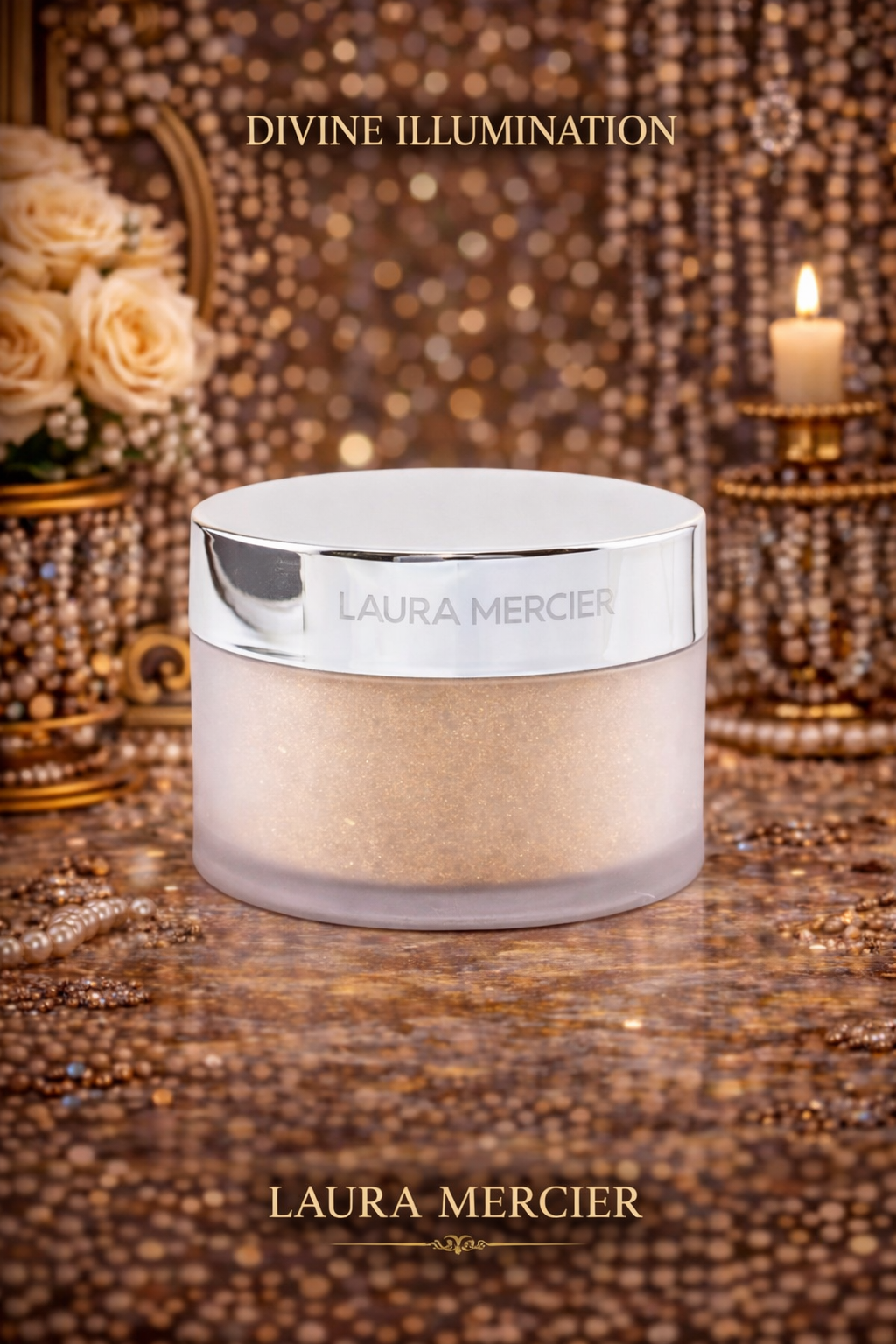Laura Mercier Women Translucent Loose Setting Powder (Light Catcher) # Celestial Light (Champagne Beige) 29g/1oz