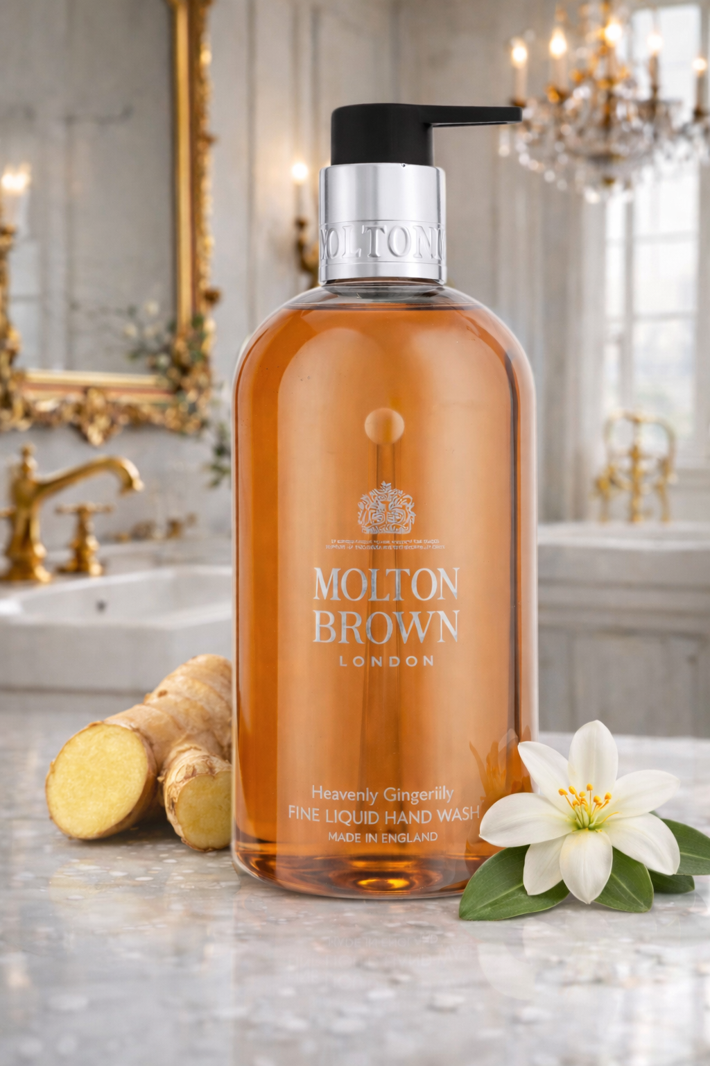 Molton Brown women Heavenly Gingerlily Fine Liquid Hand Wash 300ml/10oz