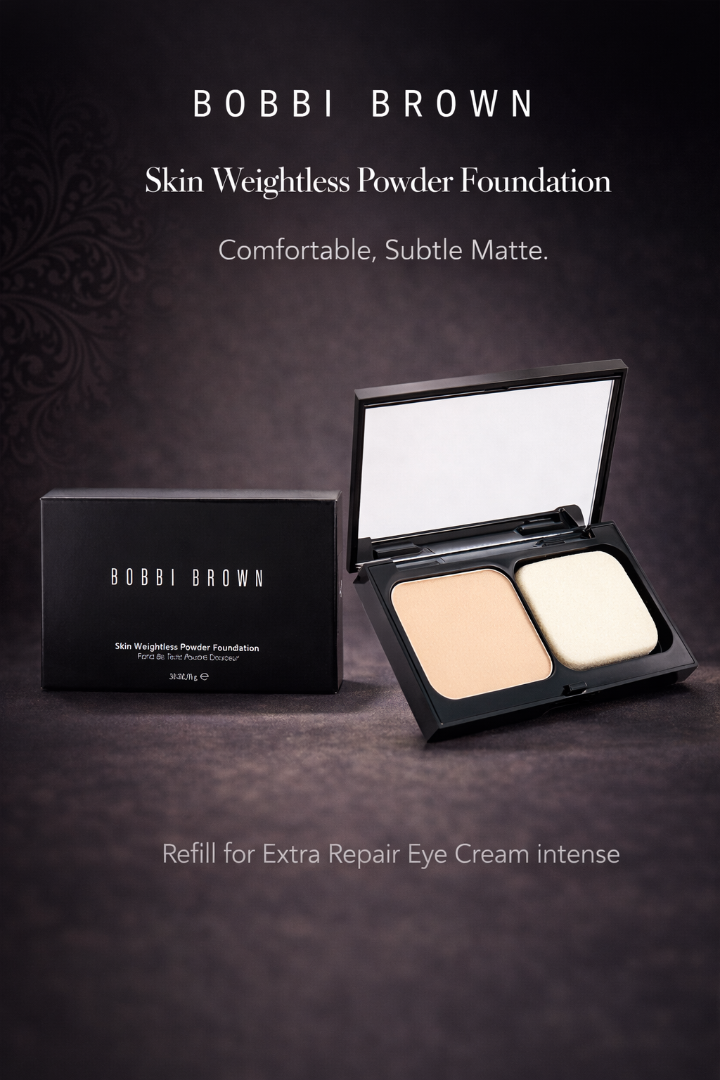 Bobbi Brown Women Skin Weightless Powder Foundation #W-026 Warm Ivory 11g/0.38oz