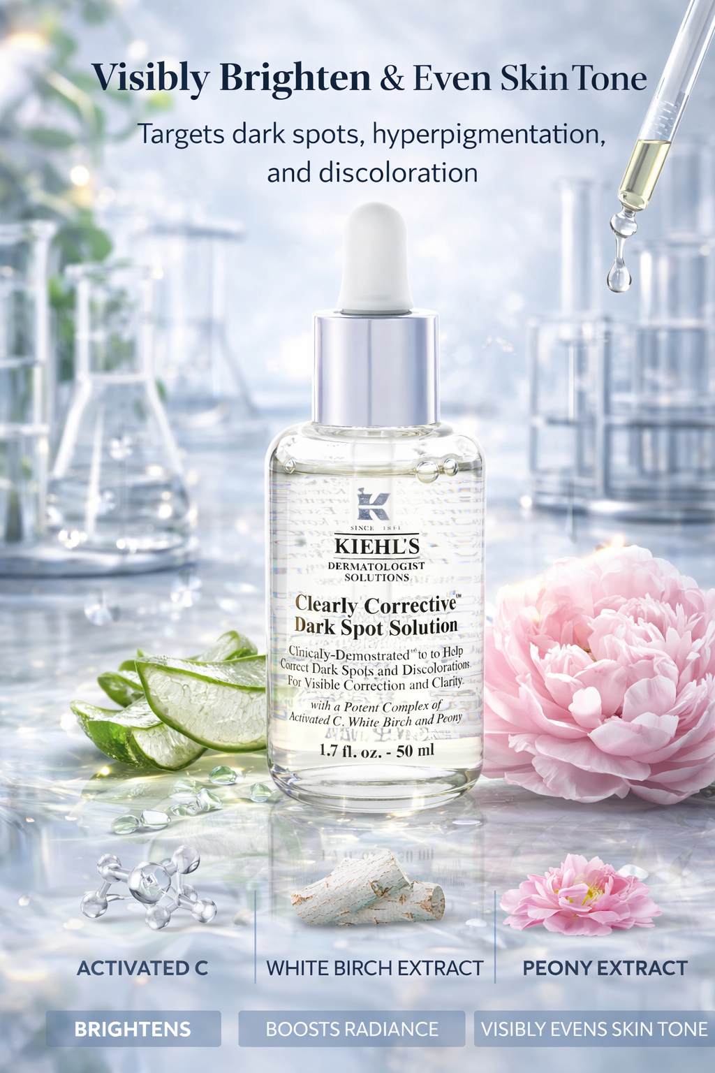 Kiehl's Dark Spot Solution Clearly Corrective Dark Spot Solution 50ml/1.7oz