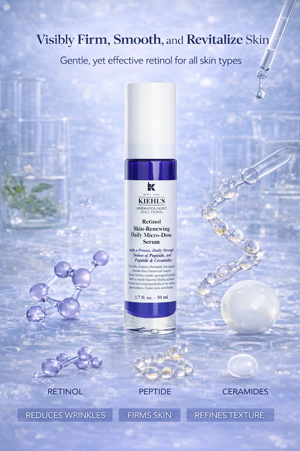 Kiehl's women Retinol Skin Renewing Daily Micro Dose Serum 50ml/1.7oz