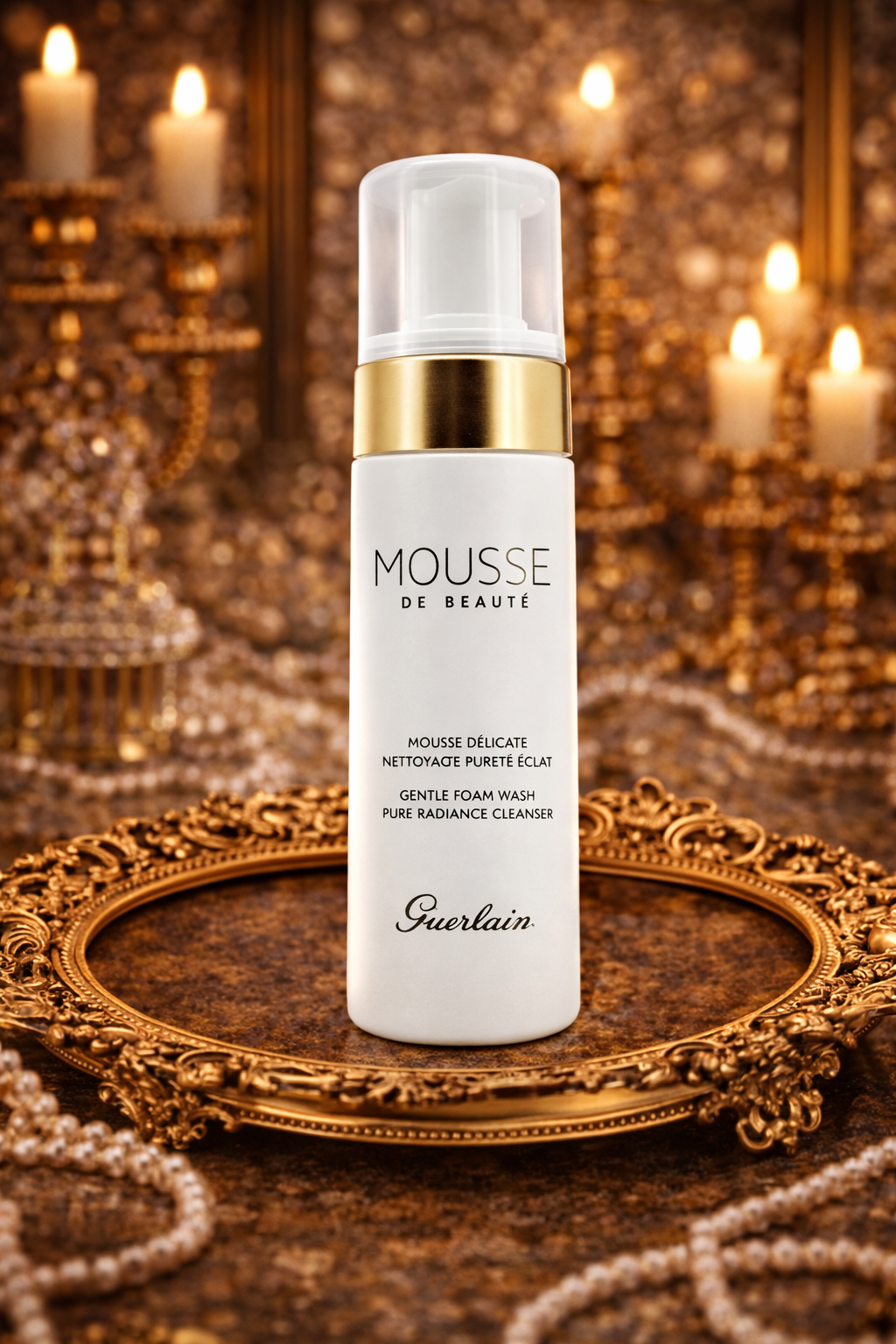 Guerlain women Pure Radiance Cleanser - Mousse De Beaute Gentle Foam Wash 150ml/5oz