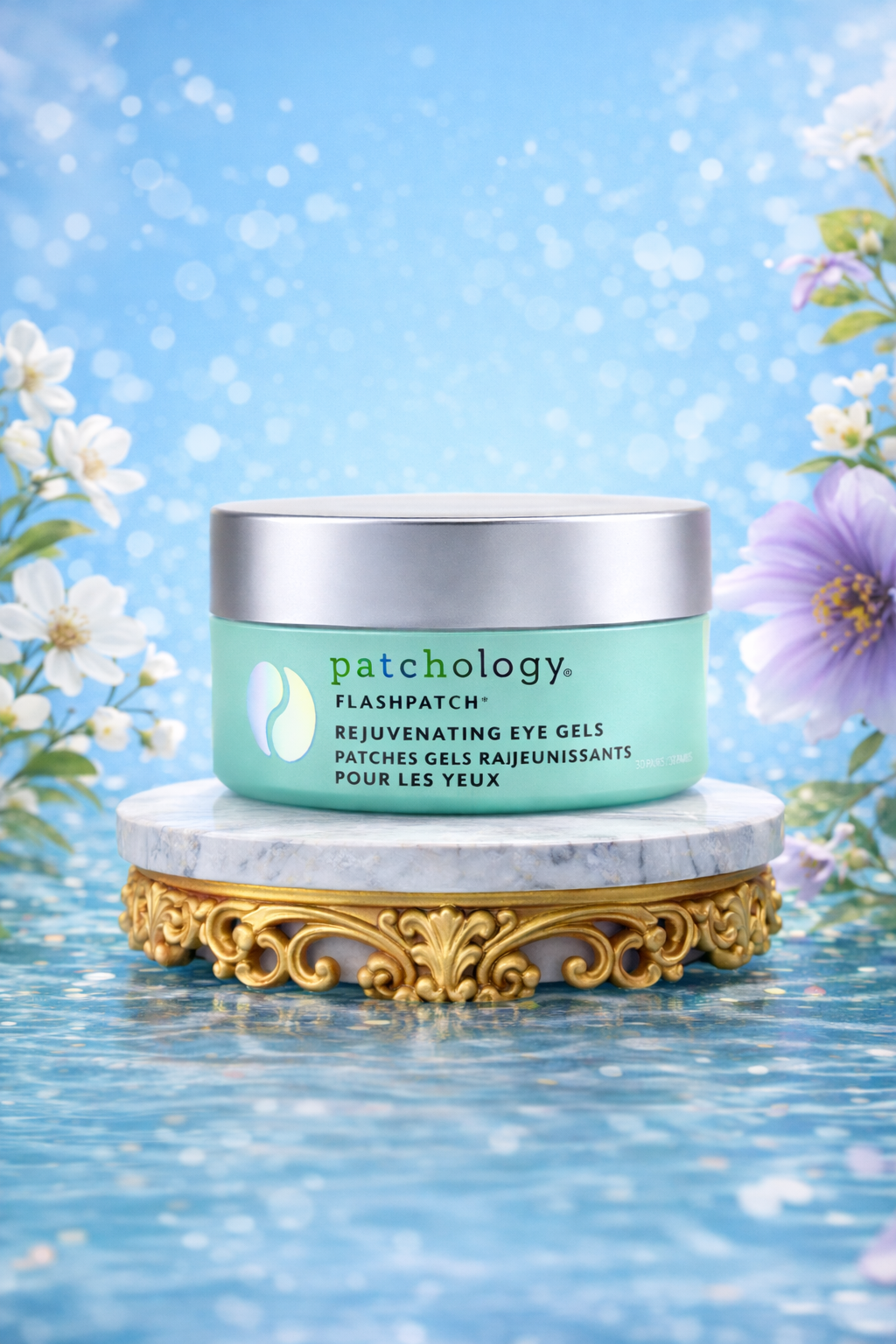 Patchology Smartmud Flashpatch Eye Gels - Rejuvenating 30pairs