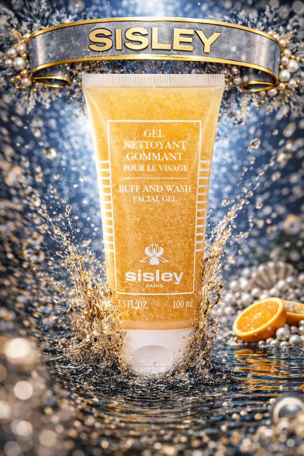 Sisley women Botanical Buff & Wash Facial Gel (Tube) 100ml/3.3oz