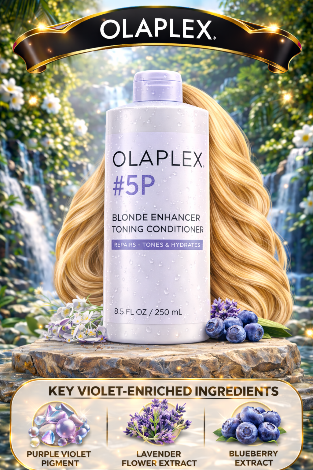 Olaplex No. 5p Blonde Enhancer Toning Conditioner 8.5 oz