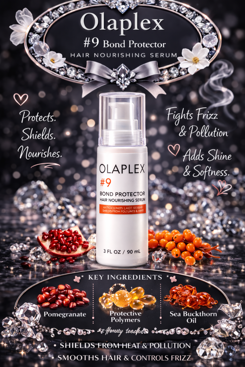 Olaplex #9 Bond Protector Hair Nourishing Serum 3 oz