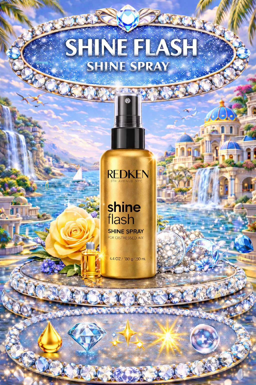 Redken Shine Flash Shine Spray 4.4 oz