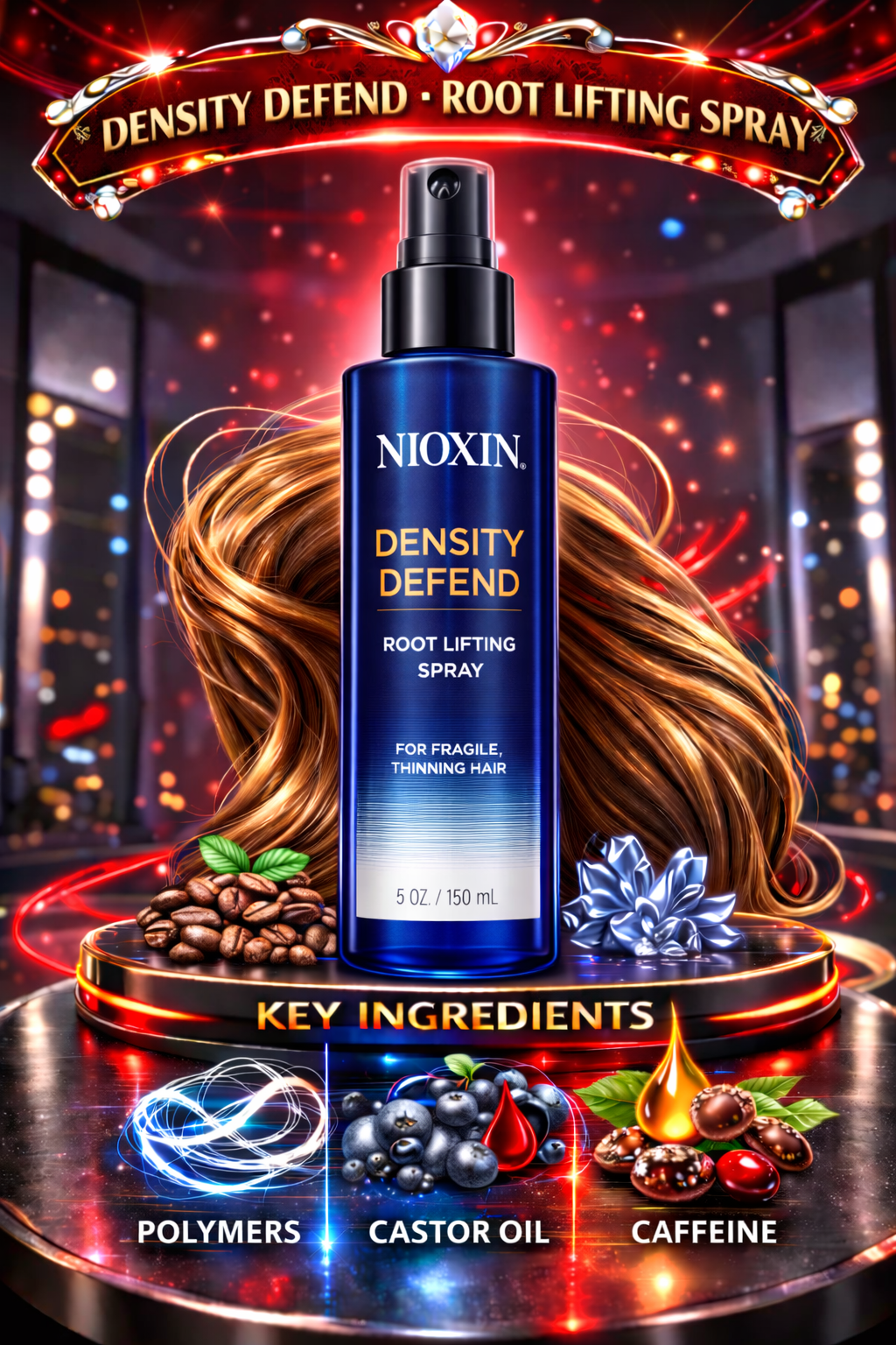 Nioxin Density Defend Root Lifting Spray 5 oz