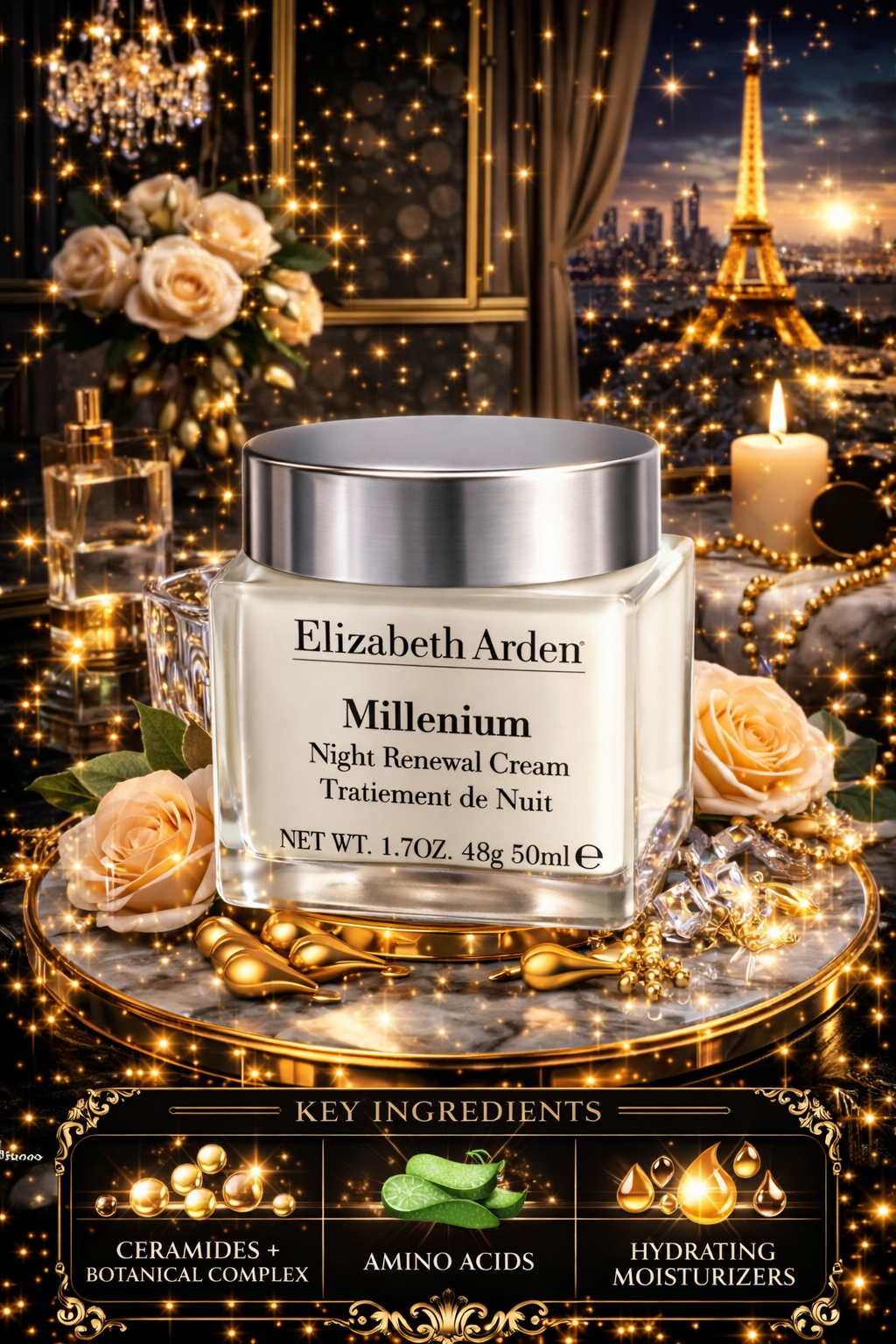 Elizabeth Arden women Elizabeth Arden Millenium Night Renewal Cream 50ml/1.7oz