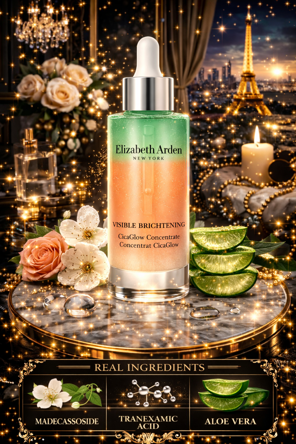 Elizabeth Arden women Visible Brightening Cicaglow Concentrate 30ml/1oz