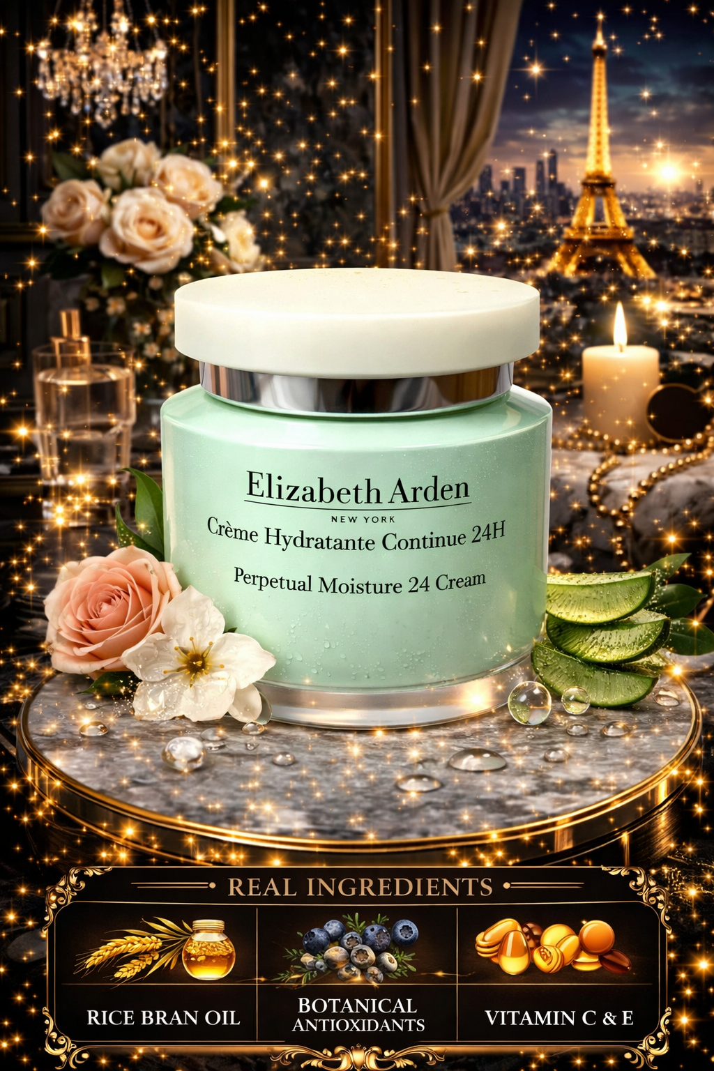 Elizabeth Arden women Perpetual Moisture 24 Cream 50ml/1.7oz