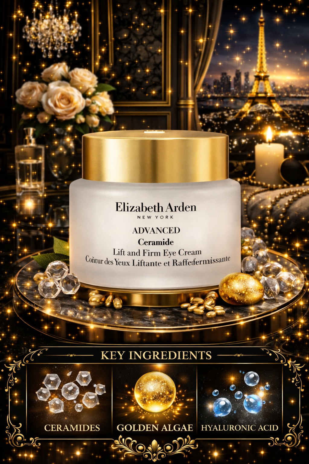 Elizabeth Arden women Avanced Ceramide Lift And Firm Eye Cream 15g/0.5oz
