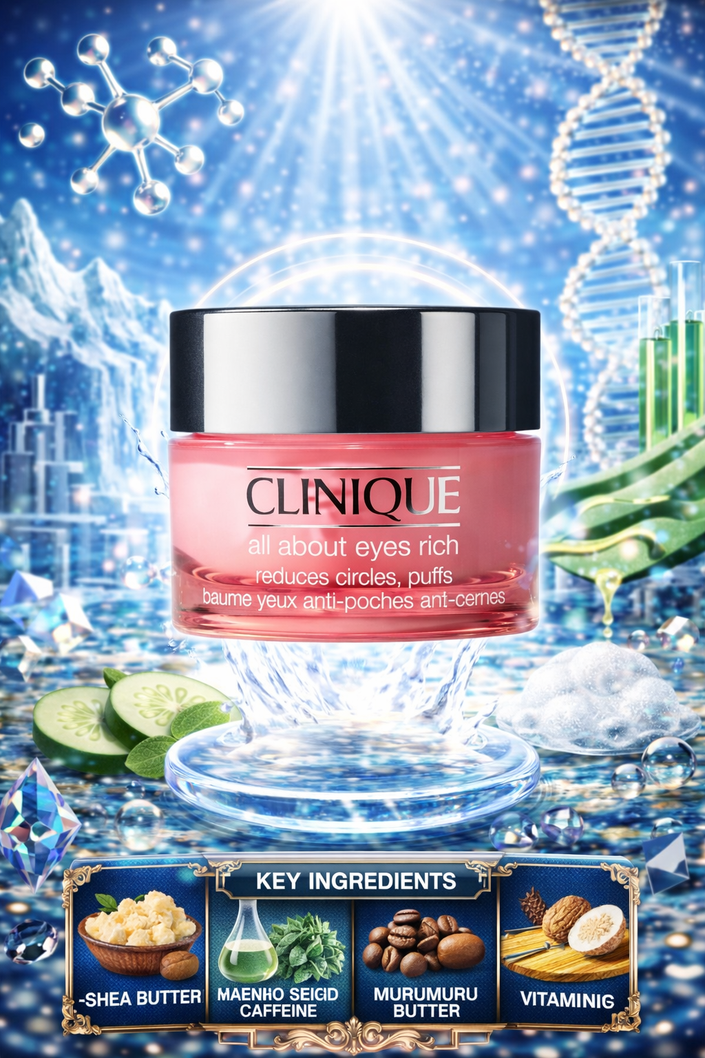 Clinique women All About Eyes Rich 15ml/0.5oz