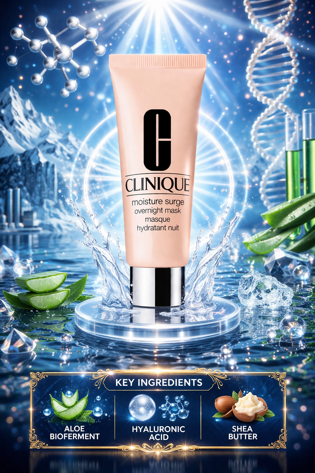 Clinique women Moisture Surge Overnight Mask 100ml/3.4oz