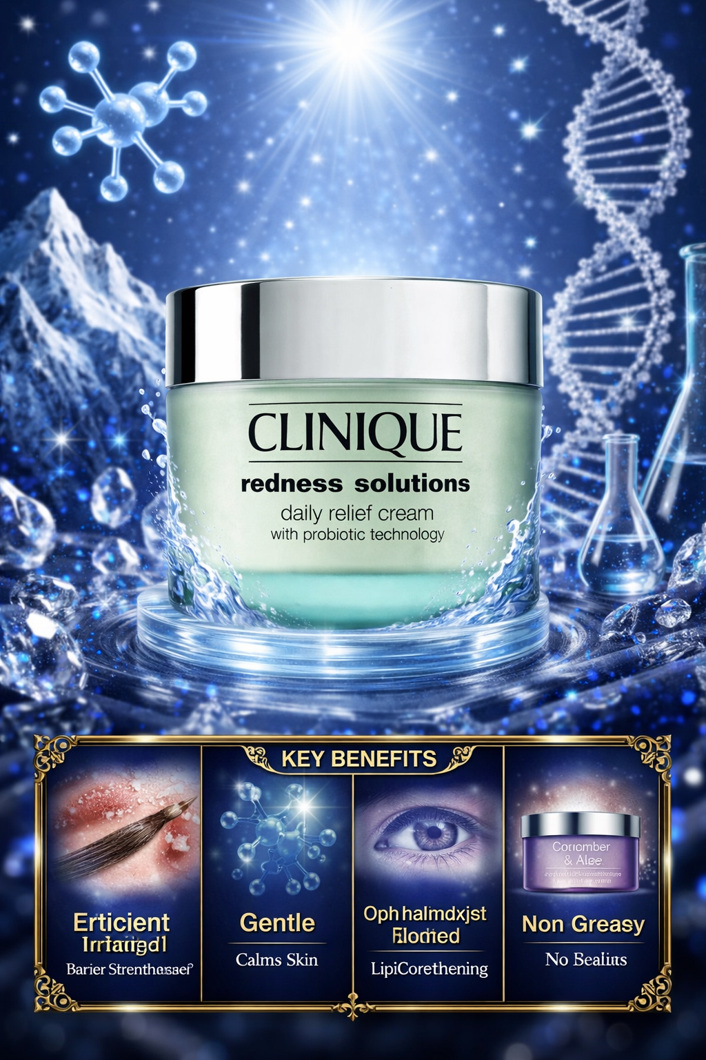Clinique Relief Cream Redness Solutions Daily Relief Cream 50ml/1.7oz