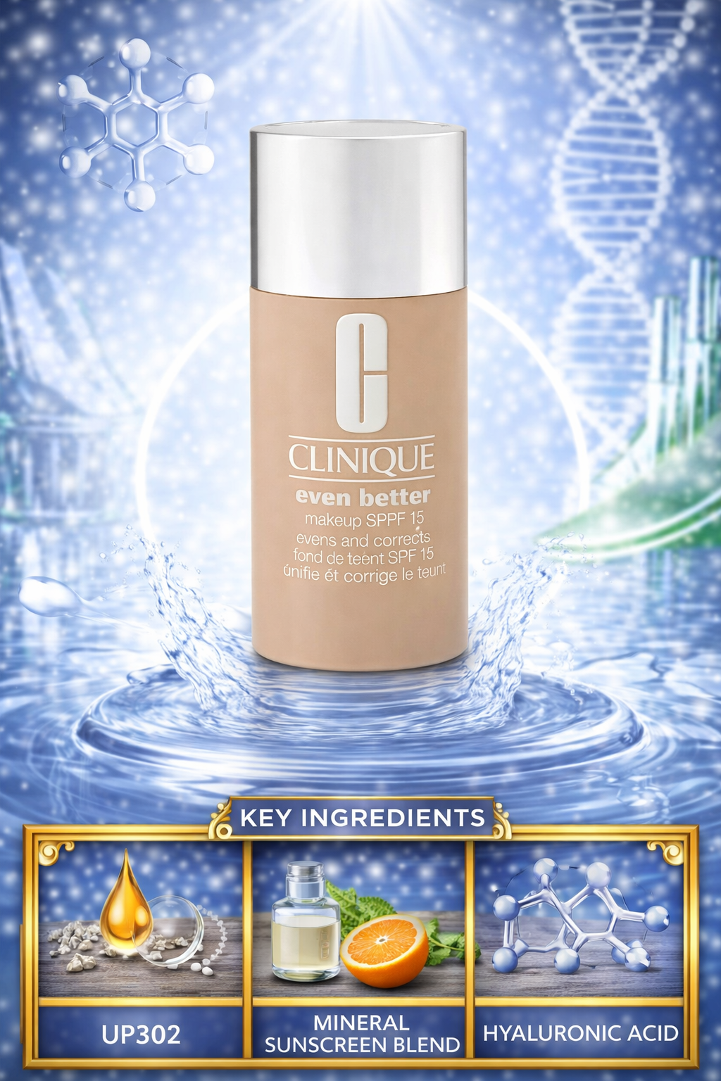 Clinique Women Even Better Makeup Spf15 (Dry Combinationl To Combination Oily) - No. Cn 52 Neutral (Mf) 30ml/1oz
