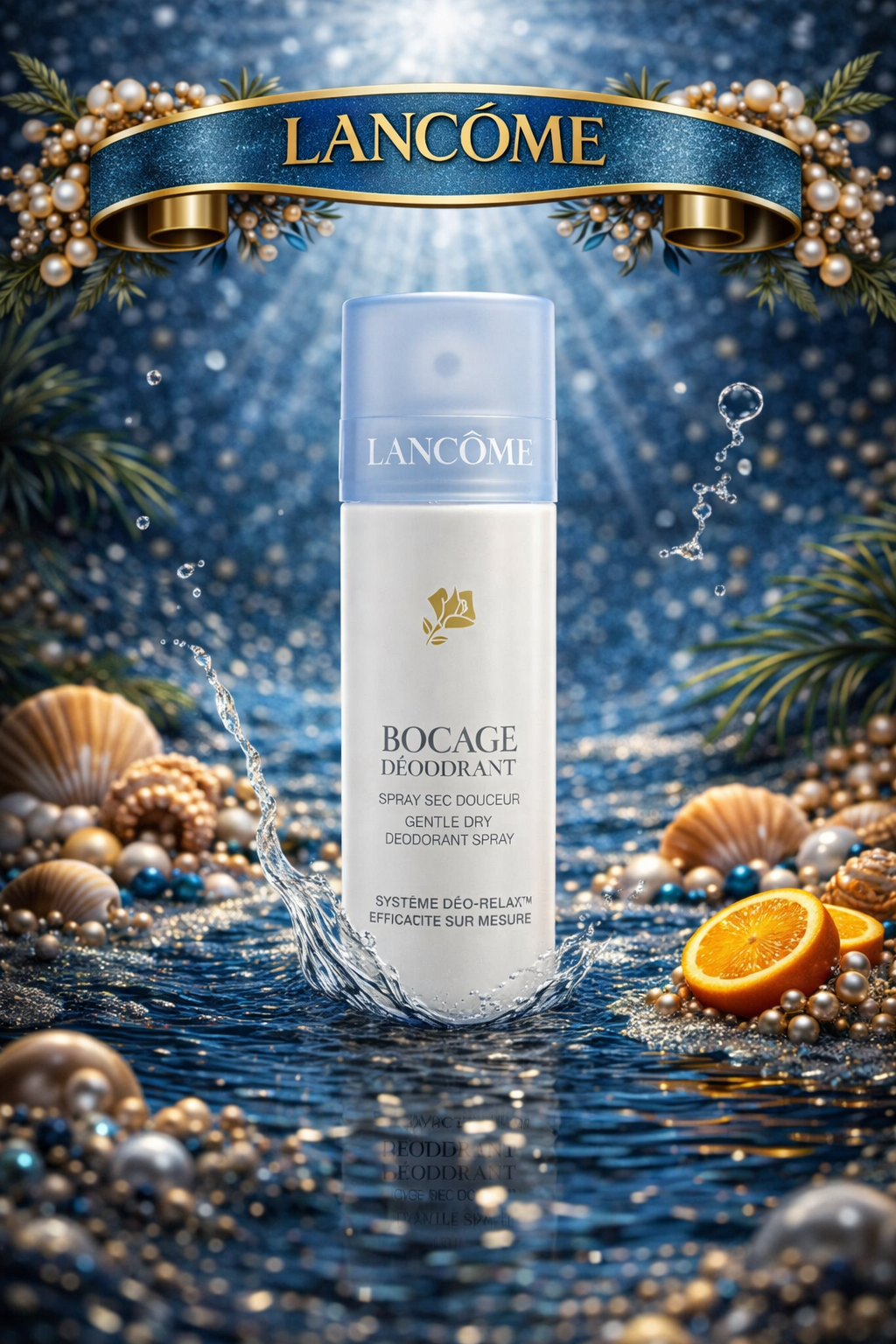 Lancome Deodorant Bocage Dry Spray Deodorant ( Alcohol Free ) 125ml/4.2oz