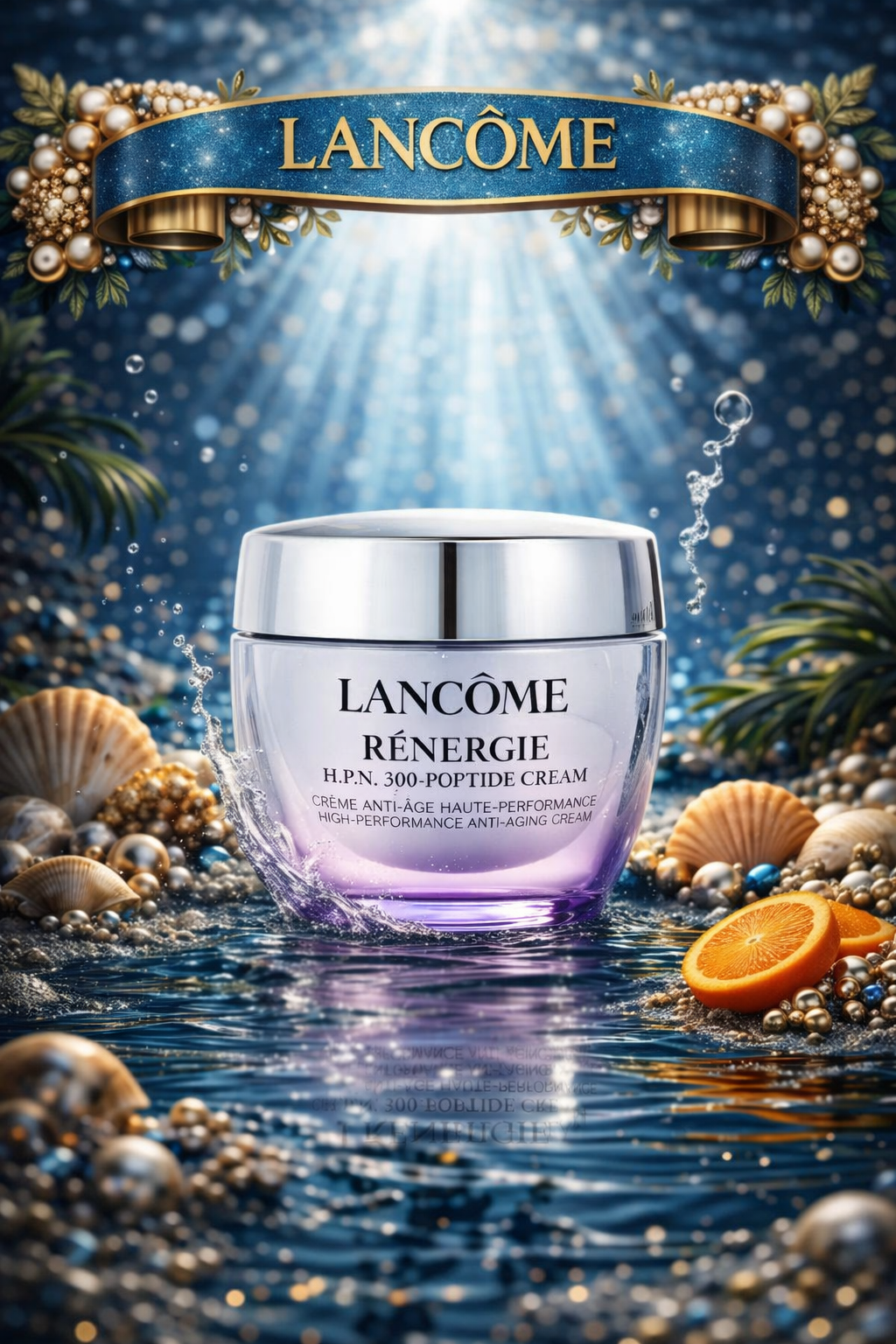 Lancome women Renergie H.P.N. 300-Peptide Cream High-Performance Anti-Aging Cream All Skin Types 50ml/1.69oz