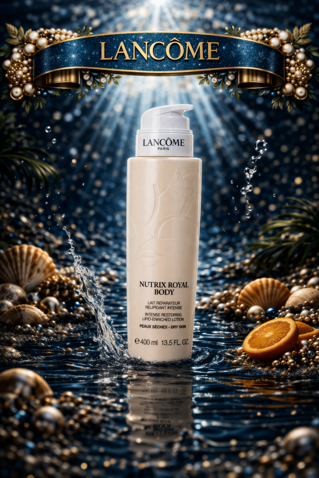 Lancome women Nutrix Royal Body Intense Restoring Lipid-Enriched Lotion (For Dry Skin) 400ml/13.4oz