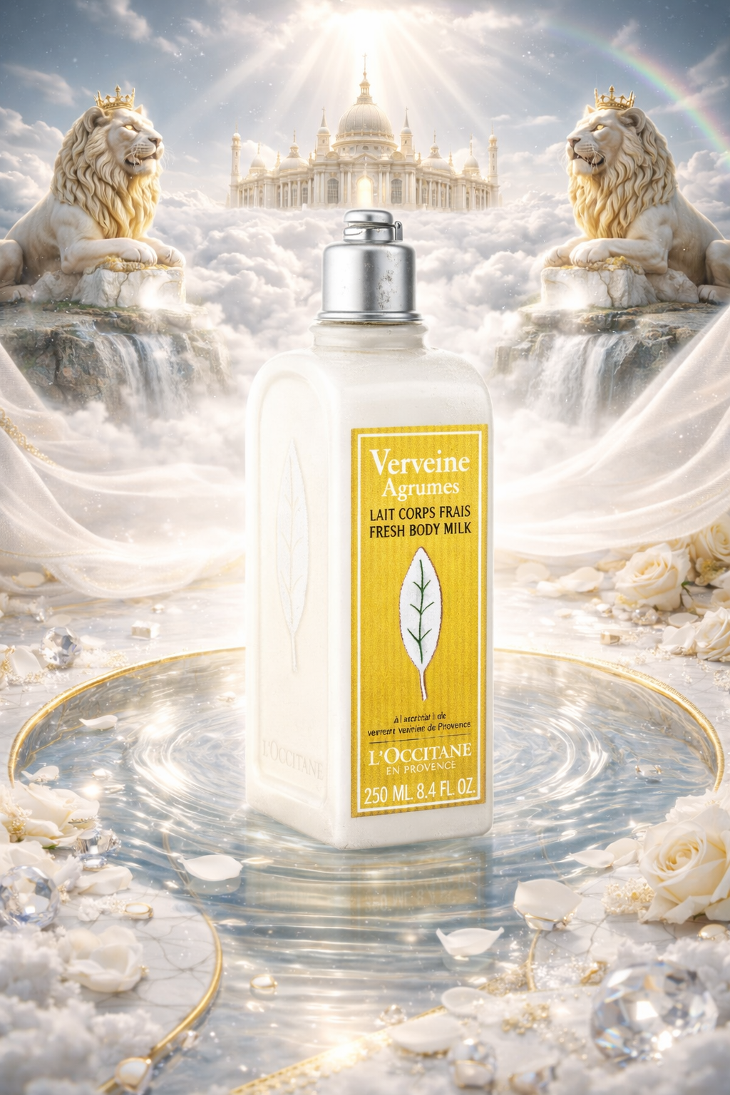 L'Occitane women Citrus Verbena Fresh Body Milk 250ml/8.4oz