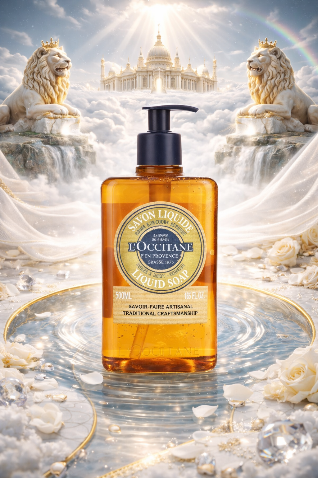 L'Occitane women Verveine (Verbena) Liquid Soap For Hands & Body 500ml/16.9oz