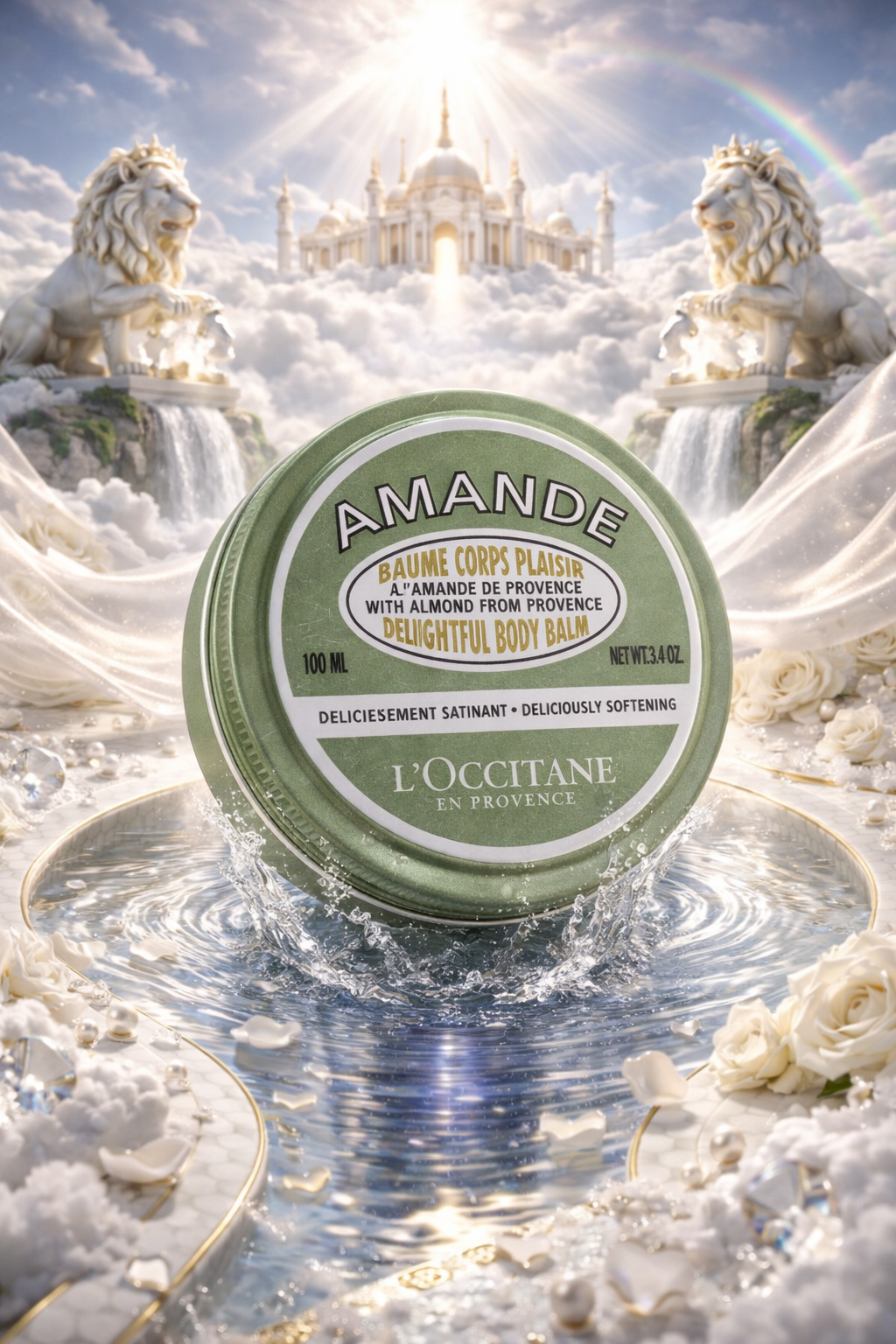 L'Occitane women Almond Delightful Body Balm 100ml/3.4oz