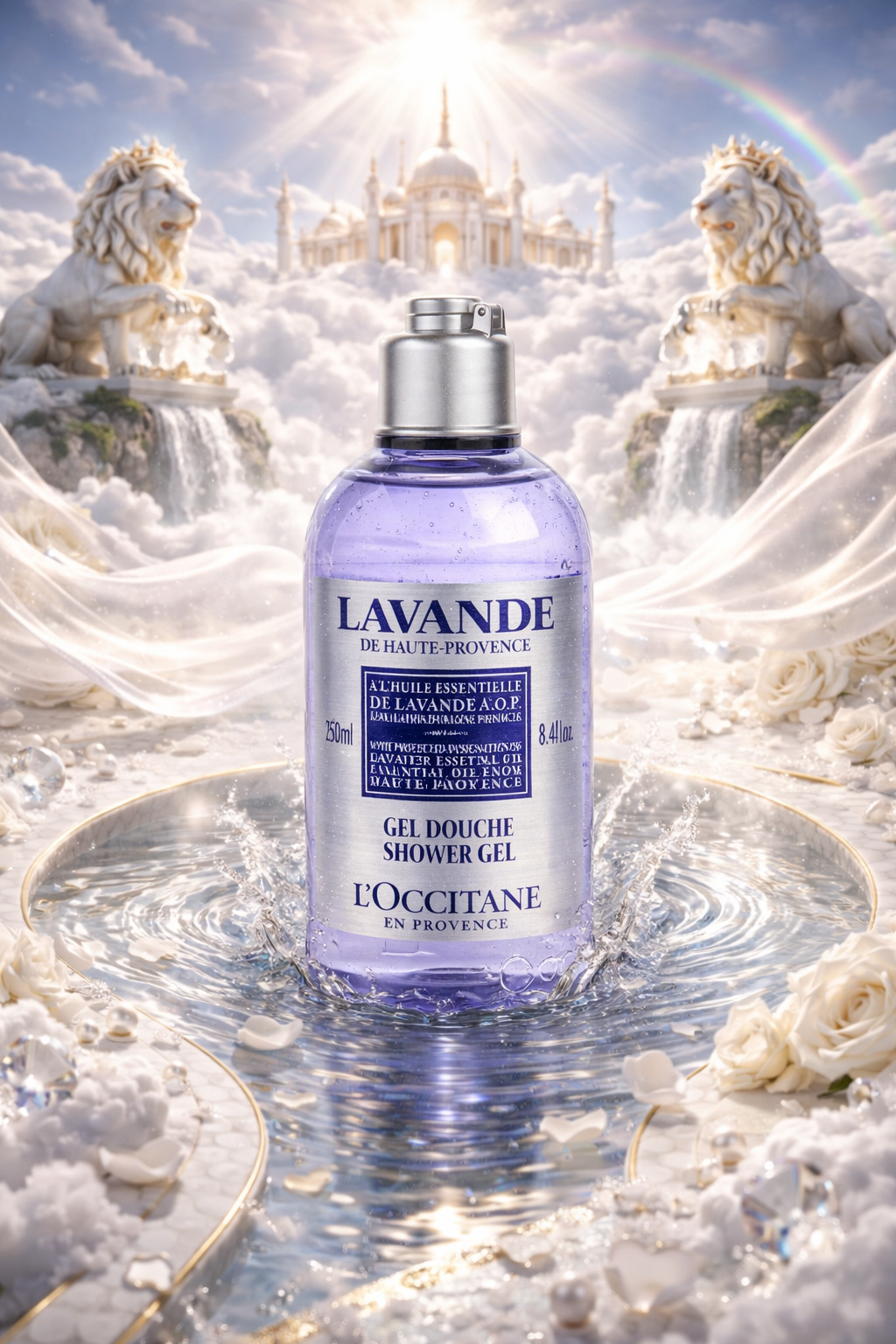 L'Occitane women Lavender Harvest Organic Lavender Shower Gel 8.4oz