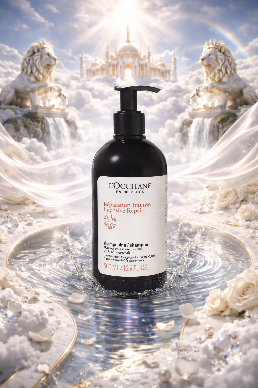 L'Occitane women Aromachologie Intensive Repair Shampoo Eco Refill (For Damaged Hair) 500ml/16.9oz