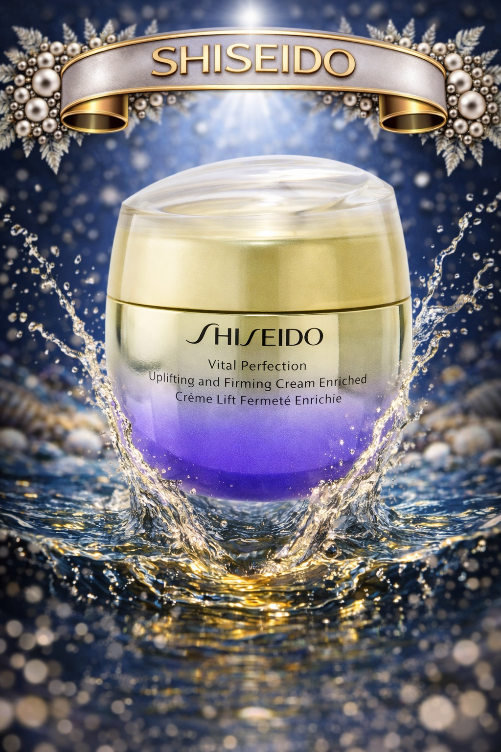 Shiseido women Vital Perfection Uplifting And Firming Cream Enriched 75ml/2.6oz
