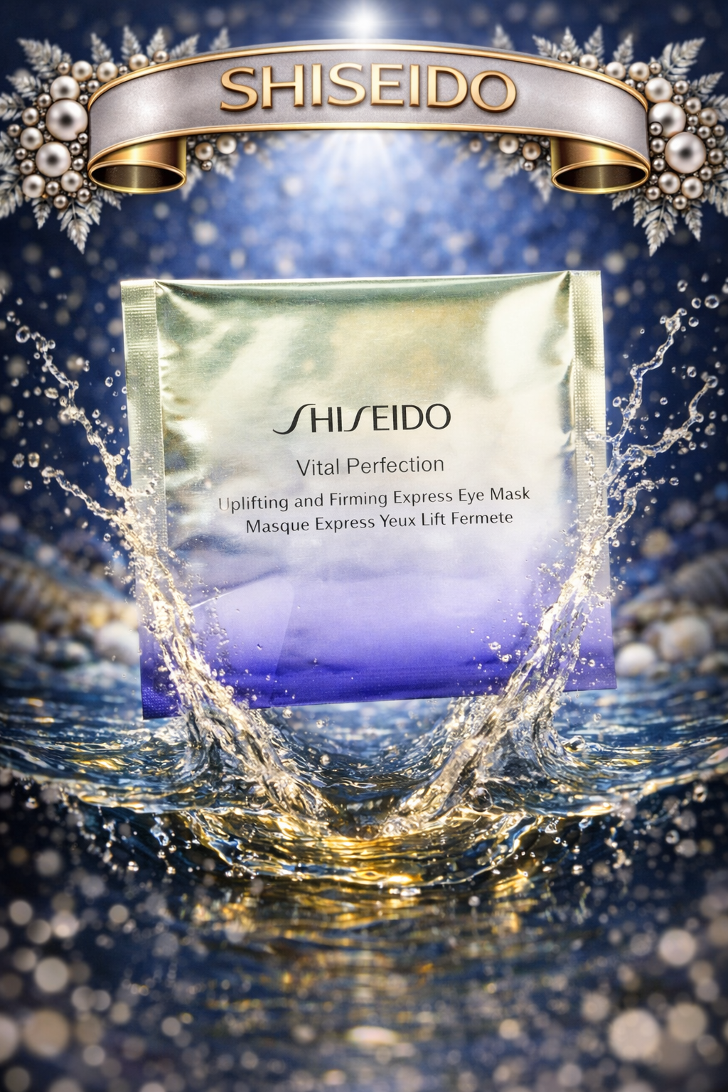 Shiseido women Vital Perfection Uplifting And Firming Express Eye Mask With Retinol 12pairs