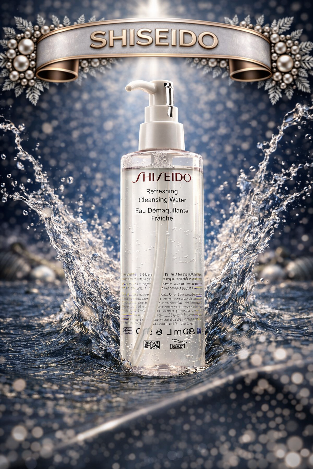 Shiseido women Refreshing Cleansing Water 180ml/6oz